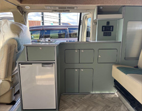 Van interior